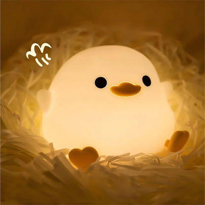 Rivn Store™ Duck Silicone Night Light Touch Lamp