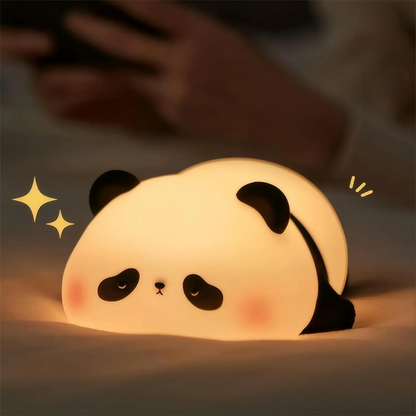 Rivn Store™ Cute LED Night Light Panda, Silicone Nightlights