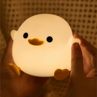 Rivn Store™ Duck Silicone Night Light Touch Lamp